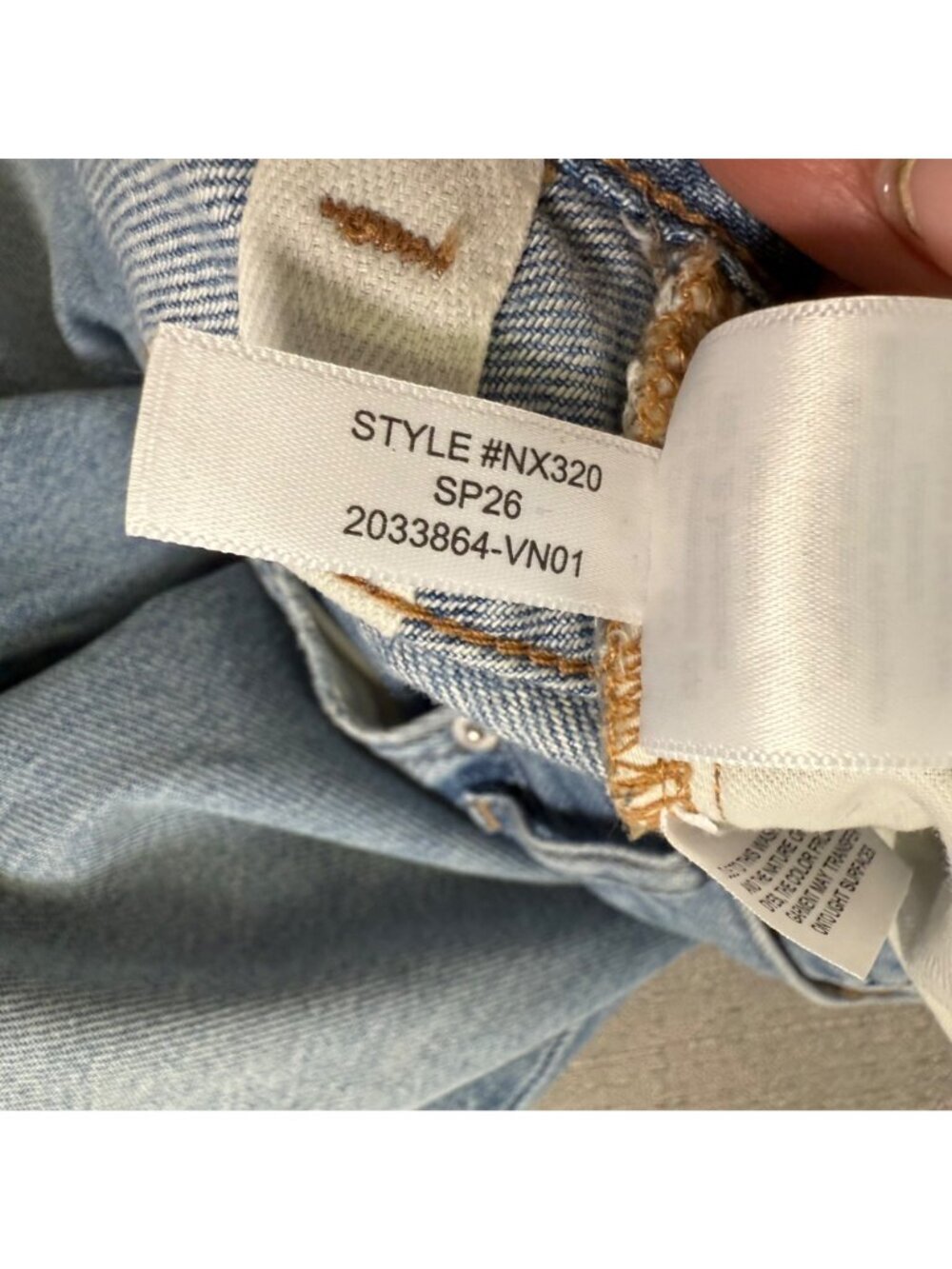 NWT Madewell The Perfect Vintage Wide-Leg Jean Women's Size 27 Tall Casual - Picture 16 of 16